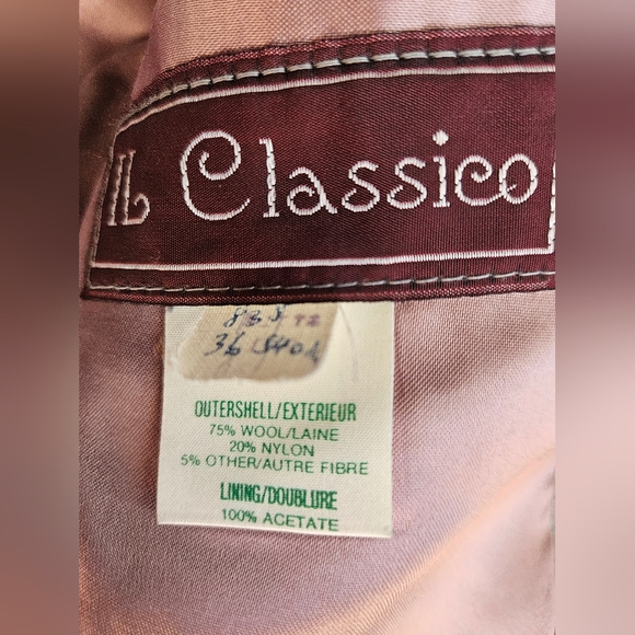 IL Classico grey wool trench jacket - Picture 8 of 16